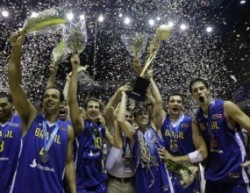Бразилия шампион по баскетбол на Южна Америка, 30 точки на Мурило да Роса на финала